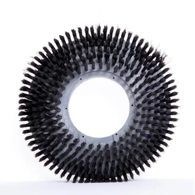 China Applicable To Nilfisk NK BA800 Customized Industrial Road Sweeper Nylon Disc Scrub Brushes PP Gray Disk Brush Cleaning Equipment Part for sale