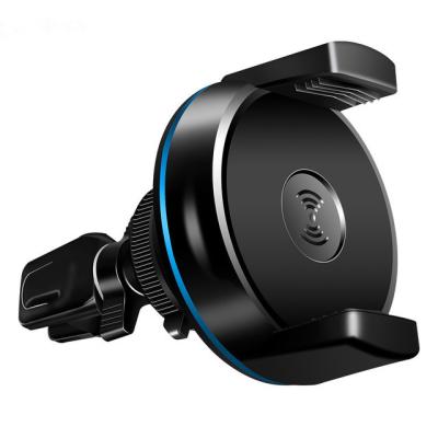 China MOBILE PHONE Air Vent Mount Magnetic QI Pocket Car Wireless Charger For Mobile Phone for sale