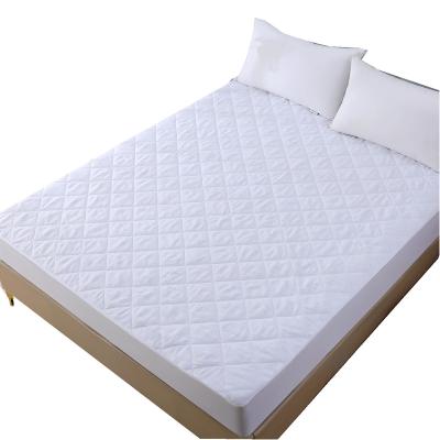 China Windianowomanilted Anti-bacteria Super Soft Mattress Protector Mat Quilted Breathable Free 100% Noiselesswomanl Mattress Protector Cover Bed for sale