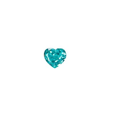 China 2021 (Lab Created) Other Heart Ocean Blue Synthetic Pear Cut Natural Wholesale Gemstone Loose for sale