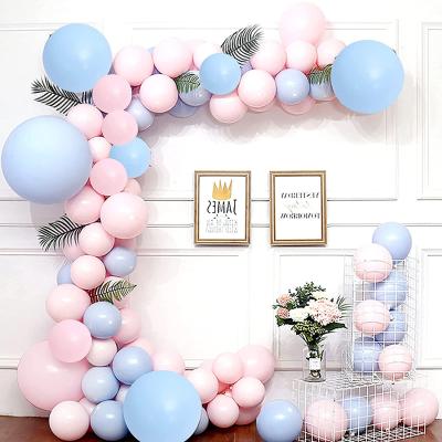 China Wholesale High Quality Wedding Colorful Birthday Decoration Macaron Latex Balloons for sale