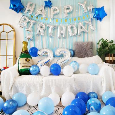 China Party Decoration Macaron Birthday Party Balloons For Adults Birthday Decorations For Kids Balloons Foil Wholesale Balloons for sale