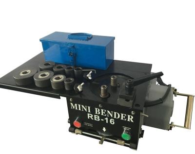 China Retail RB16 Portable Steel Bar Bender Rebar Bending Machine - Angle Rotate Switch Type for sale