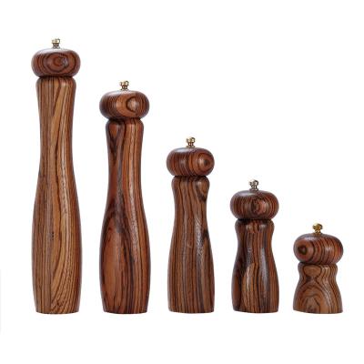 China China Factory Acacia Pepper Mill Viable Wooden Kitchen Manual Salt and Pepper Grinder Mill Set for sale