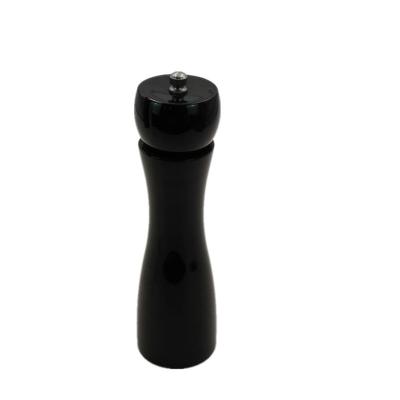 China Sustainable 2022 Hot Sales Customized Black And White Manual Salt Pepper Mill Sets For BBQ for sale