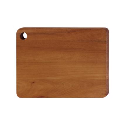 China Sustainable High End Non Slip Fashion Steak Chopper Rectangle Wooden Cutting Board for sale