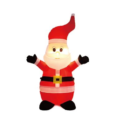 China Polyester Fiber 3 Feet 90 Cm Santa Claus Christmas Inflatable Outdoor Holiday Decoration Inflatable Christmas for sale