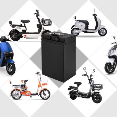 China Bateria recarregável de cadeira de rodas elétrica de íons de lítio para scooter e motocicleta 60V à venda