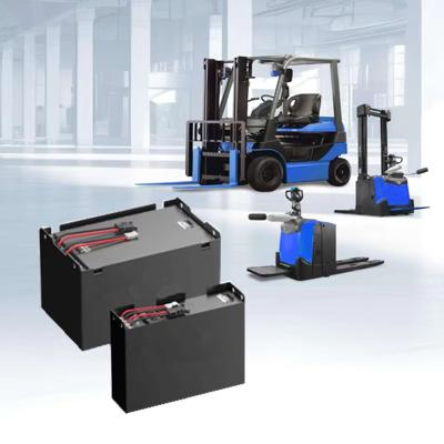 China AGV Lithium Ion Electric Forklift Batteries 48v 80v Customized for sale