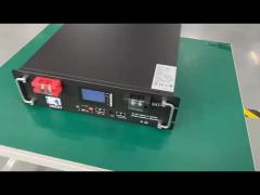 51.2V rack mounted lithium energy storage battery Lithium iron phosphate household energy storage ba