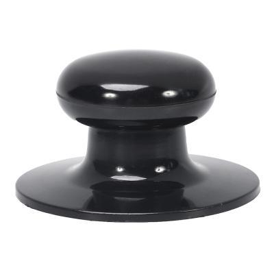 China Durable Lid Knob Replacement Black ABS Heat Resistant Knobs For Cookware Lids for sale