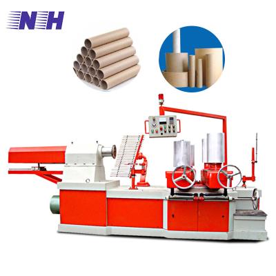 China Hotels spiral paper tube rolling mill core paper machine cnc spiral paper tube forming machine with 2 and 4 heads for sale