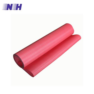 China Heat Resistant Uniform Air Permeability Meltblown Machine Polyester Weave Spiral Screen 4106 Polyester Cloth Dry Belt for sale