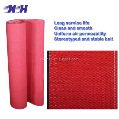 China Cultural Shape Nonwoven Belt Belt Conveyor Meltblown Knitting Machine Belt Dryer Screen Dryer Forming Belt For Nonwoven Fabric for sale