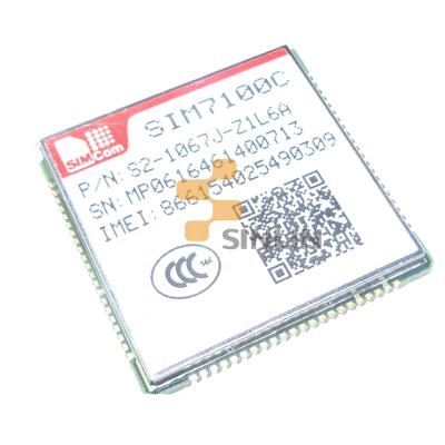 China SIM7100C 4G LTE TDD/FDD/TD-SCDMA/WCDMA/GSM/GPRS/GPS/GNSS USB UART 2.9mm Module 30 X 30X for sale