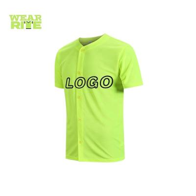 China OEM&ODM Print Breathable Dry Fit Baseball T Shirts With High Quality for sale