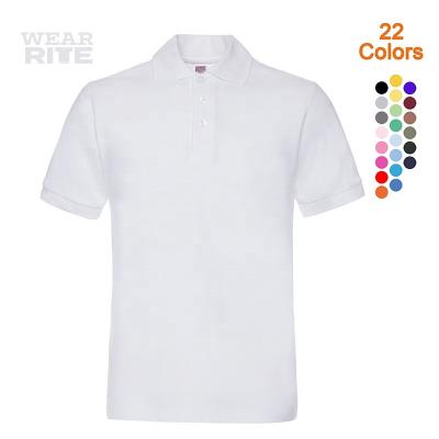 China Anti-pilling Design Custom Printed 100%Cotton Unisex Polo Shirt for sale