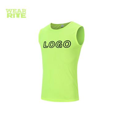 China 100% Polyester Dry Fit Anti-Shrinkage Sleeveless Basketball T-Shirt for sale