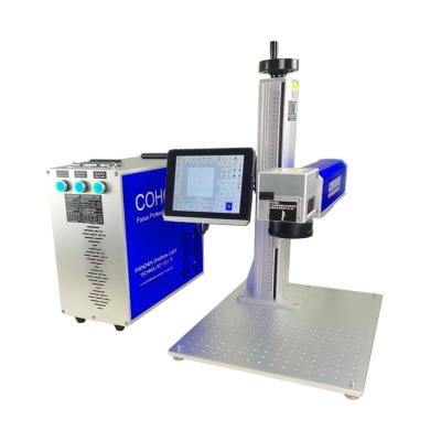 China Metal Material Water Cooled Wholesale Marking Split 20w 30w 50w 100w Portable Desktop Fiber CO2 Laser Marking Machine for sale