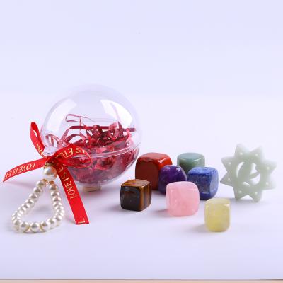 China Wholesale Natural Europe Crystal Healing Stone Christmas Gift Box Dreamy Gift Box Set for sale