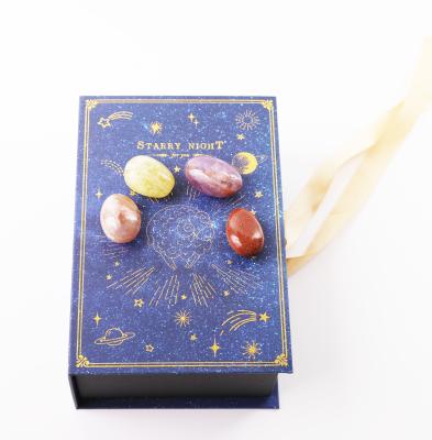 China Europe Wholesale 12 Constellation Birthstone Zodiac Sign Birthday Gift Set Healing Crystal Stone Horoscope - - Aries for sale