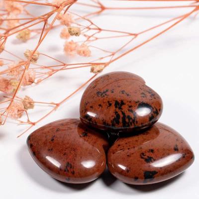 China Wholesale High Quality Natural Heart Shaped Stone Stones Crystals Europe Reiki Love Heart Healing for sale