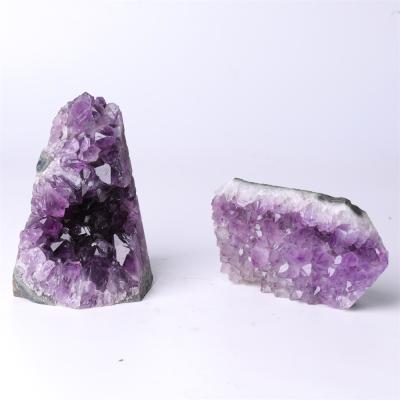 China High Quality Healing Crystal Stones Amethyst Cluster Points from Europe Jiejing for Gifts for sale