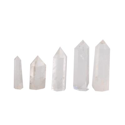 China Wholesale natural clear quartz crystal point from Europe quartz crystal points for sale for sale