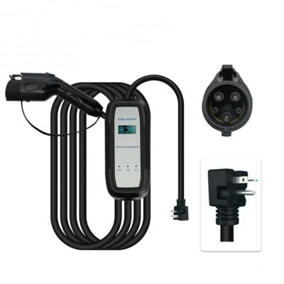 China [Tier 2 7KW EV Charger] 32A 110V 240V IP67 48 50 Amp AC 32A 110V 240V IP67 48 50 Amp US Standard NEMA Plug 5m SAE J1772 Battery Connector Smart Charging Mobile Electric Vehicle AC -YL-MB-BX-001 for sale