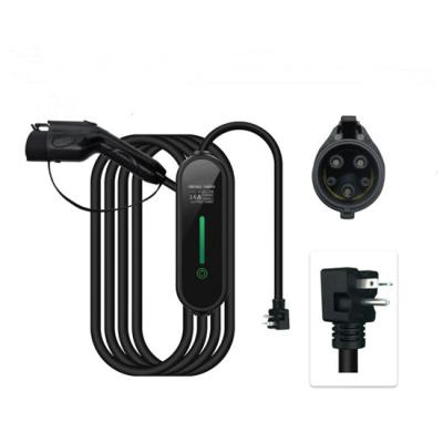 China [7kw EV Level 2 Charger] 32A 110V 240V Type 1 Reserve with IP67 Screen NEMA Plug Charging 5m SAE J1772 48 50 Amp Battery EVSE Connector Smart Charging 40 Mobile Electric Vehicle AC-YL-MB-BX-001 for sale