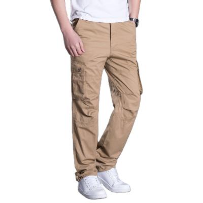 China Wholesale Anti-Wrinkle Pants With Fish Boot Pants With 6 Pockets 100% Cotton Safety Workwear Pants Custom Cargo Pants For Men for sale