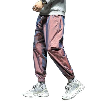 China New Style Clothing Anti-Wrinkle Bunch Feet Pants Men Casual Pants Loose Colorful Men's Pants Casual Wear Soft Track Pants for sale