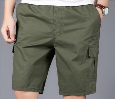 China Custom High Quality Anti-Wrinkle OEM Mid-Aged Newcomer and Older Shorts Plus Size Men's Loose Shorts for sale