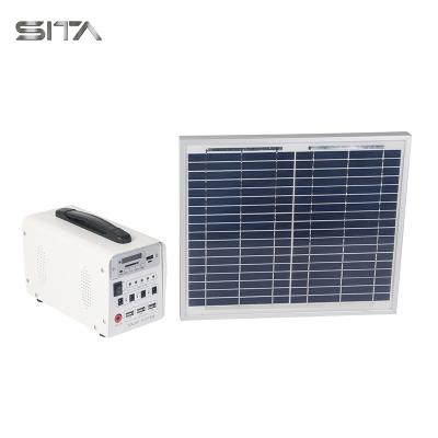 China Portable Power Station Emergency 50W Laptop Charger Travel Solar Power System SAT-WH030W for sale