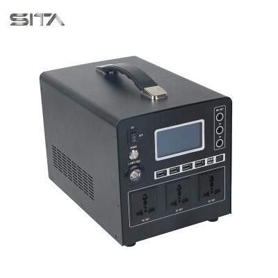 China Outdoor Multi-Function Energy Storage Battery LCD Display Storage Power Supply Solar Power System for sale