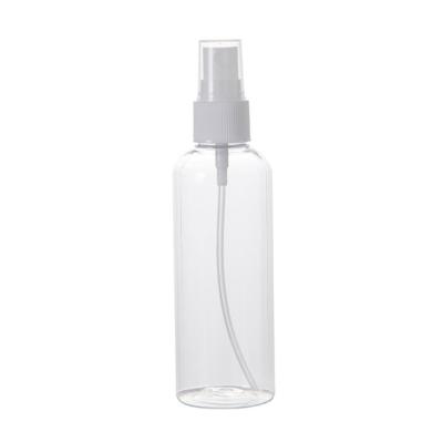 China 5 10 20 30 60 80 100 120 ml Small Clear Plastic Spray Bottle PET Cosmetic Packaging Bottle for sale