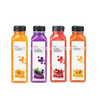 China food & Beverage packaging 2021 empty plastic juice bottle bpa free cold press plastic juice bottles for sale