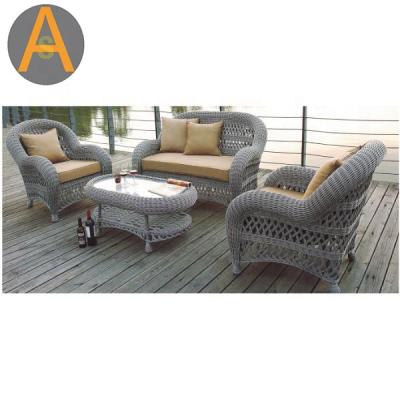 China Cheap Outdoor Patio Furniture Outdoor Patio Furniture Garden Furniture Rattan Rattan Sofa Customized Outdoor Patio Set for sale