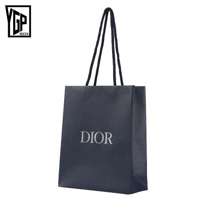 China Recyclable Custom Premium Paper Cosmetics Jewelry Shopping Bag Gift Bag With Logo for sale