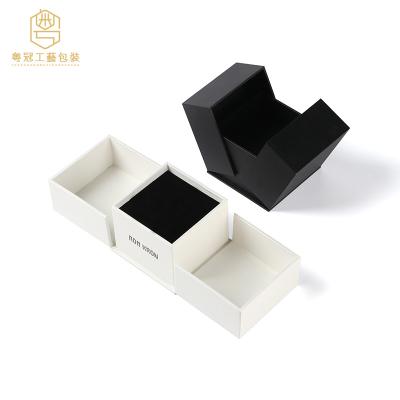 China Recyclable Custom Luxury Square Gift Box Earphone Electronic Storage Box Printed Logo for sale