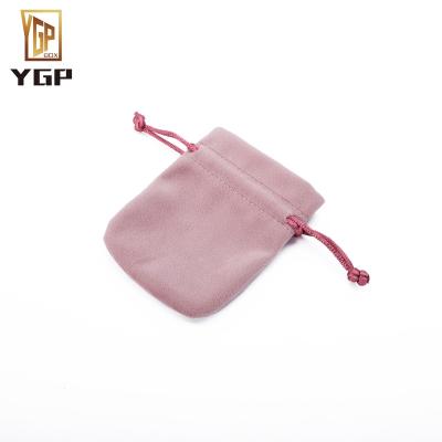 China Wholesale Factory Plush Flannel Stretch Bag Jewelery Wholesale Plush Storage Scope Type Pouch for sale