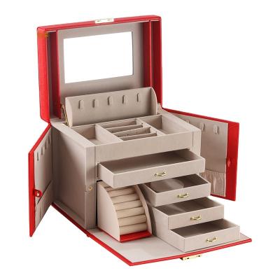 China China Manufacture Professional Jewelery Case Jewelry Display Square Jewelry Packaging Storage Box for sale