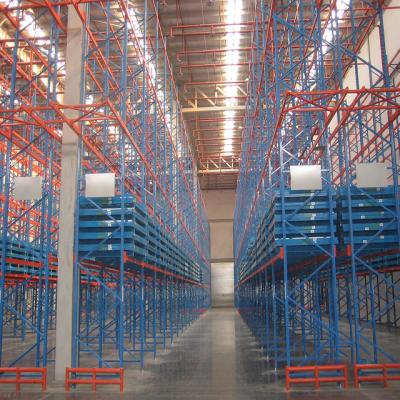 China Corrosion Protection Industrial Warehouse Heavy Duty Adjustable Storage Rack Rack System Selective Pallet Racking for sale