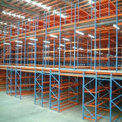 China Corrosion Protection Heavy Duty Peterack Mezzanine Floor Rack Loft Racking System Attic Racking Platform for sale