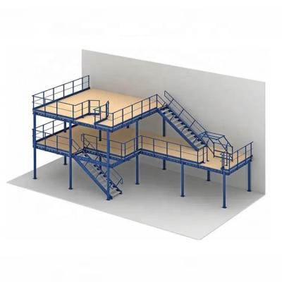 China Corrosion Protection Peterack Steel Structure Heavy Duty Rack Garret Racking System Warehouse Shelving for sale