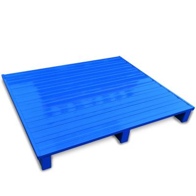 China Factory Size Heavy Duty Flat Product Pallet Corrosion Protection Custom Iron Pallet Steel Pallet For Transportation for sale