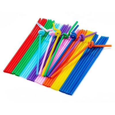 China Amazon Hot Sale Plastic Drinking Straws Reusable Straws Straws With Bar.Hotel.Wedding for sale