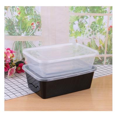 China Food Around Salad Container Disposable Food Packaging White Plastic Bowl for sale