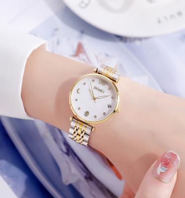 China Brand Luxury Water Resistant Woman Watches New Fashion relgio SKMEI 1800 Chronograph Clock Female Watch for sale