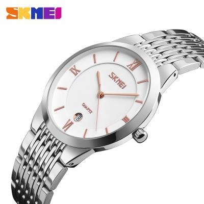 China SKMEI 9139 Day/Date Brand Couple Watches Canton Watches Ladies Women And Men Quartz For Lover for sale